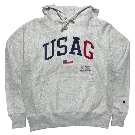 ACAPULCO GOLD　"USAG LOGO" HOODIE