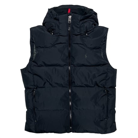 POLO RALPHLAUREN　PADDED VEST (BLACK)