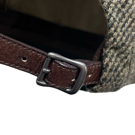 POLO RALPHLAUREN　"LONG BILL" TWEED CAP