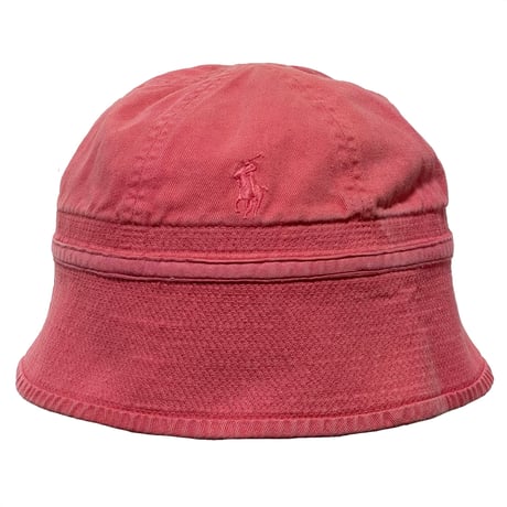 POLO RALPHLAUREN　"GARMENT DYE TWILL" BUCKET HAT