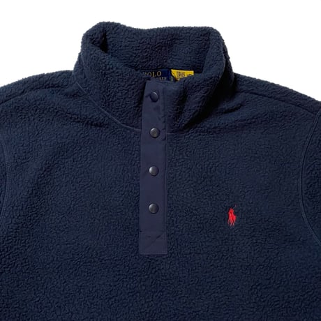 POLO RALPHLAUREN　"PULL-OVER" BOA JACKET