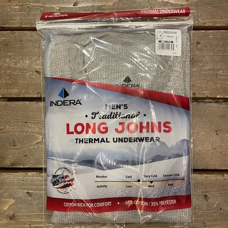 INDERA　TRADITIONAL LONG JOHNS　THERMAL L/S Tee