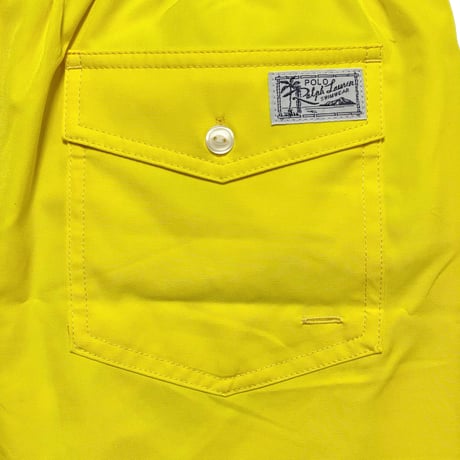 POLO RALPHLAUREN　 "INNER COLOR" SWIM SHORTS (YELLOW)