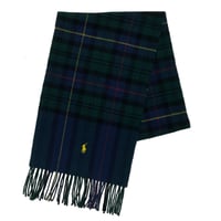 POLO RALPHLAUREN　"BLACK WATCH" WOOL SCARF