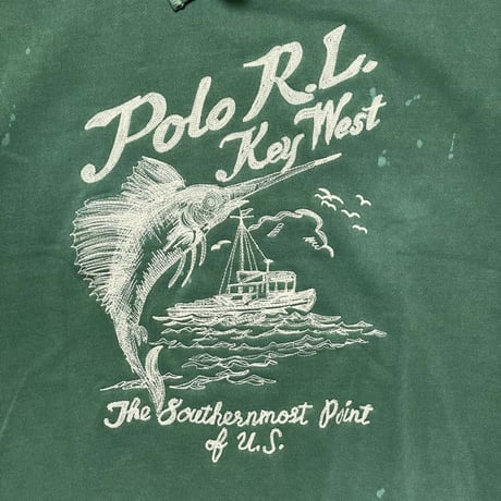 POLO RALPHLAUREN　"FISHING GRAPHIC" HOODIE