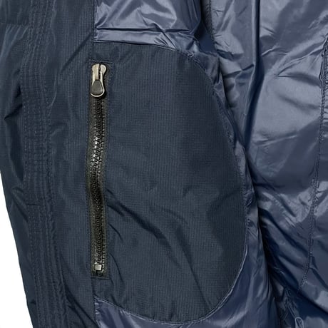 POLO RALPHLAUREN　"RIPSTOP" HOODED DOWNJACKET (NAVY)