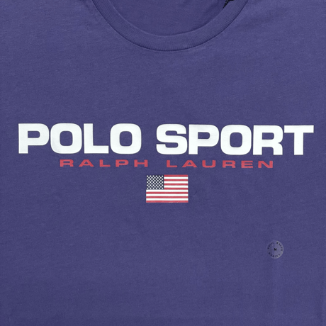 POLO SPORT RALPHLAUREN　"LOGO PRINT" S/S TEE (PURPLE)