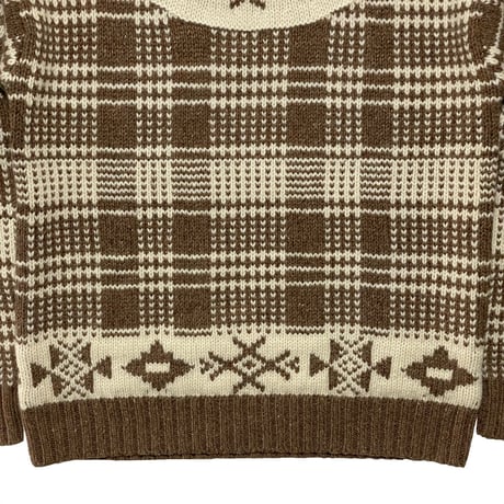 POLO RALPHLAUREN　"WOOL-LINEN" SWEATER