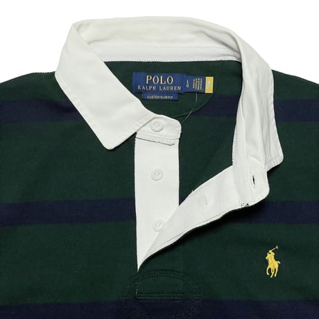 POLO RALPHLAUREN　"STRIPES" RUGBY SHIRT