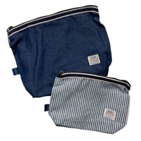 POLO RALPHLAUREN　"CAULFIELD DENIM" POUCH SET