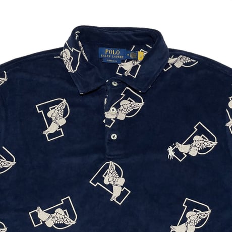 POLO RALPHLAUREN　"WING FOOT" TOWEL POLO SHIRT