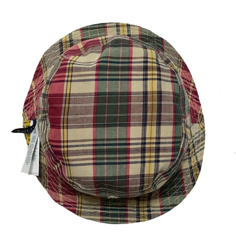 POLO RALPHLAUREN　"KHAKI/PLAID" REVERSIBLE BUCKET HAT