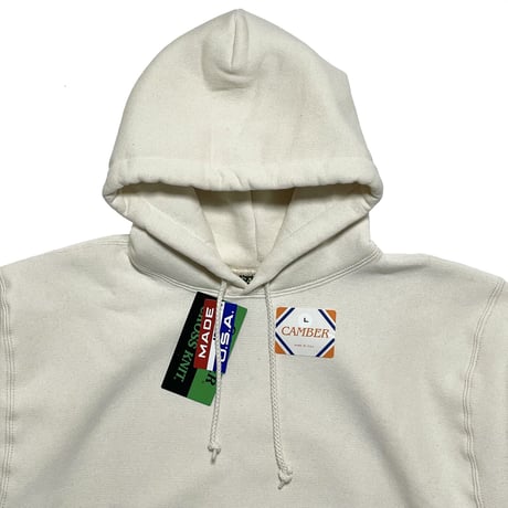 CAMBER　"CROSS KNIT" PULL-OVER HOODIE (NATURAL)