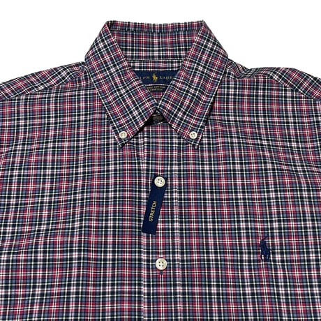 RALPHLAUREN　PLAID BUTTONDOWN SHIRT
