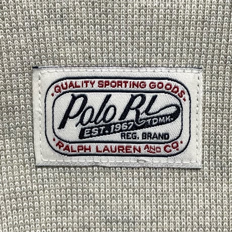 POLO RALPHLAUREN　"GRAPHIC" SLAB SWEAT