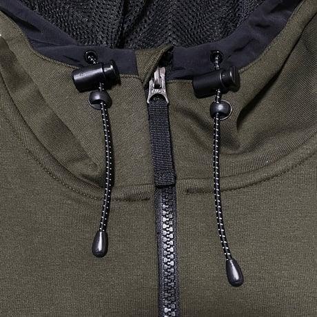 POLO RALPHLAUREN　"HYBRID FULL-ZIP" HOODIE (OD)