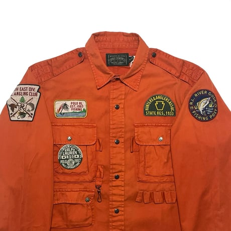 POLO COUNTRY RALPHLAUREN　"SPORTSMAN" FISHING UTILITY SHIRT