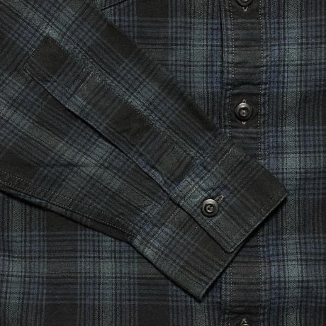 RRL RALPHLAUREN　"PLAID CANVAS" WORK SHIRT