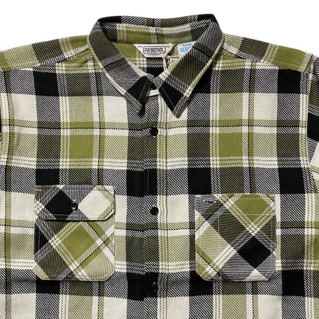 FIVE BROTHER　"EXTRA HEAVY" WORK SHIRT (GREEN)