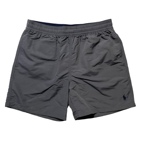 POLO RALPHLAUREN　"INNER POCKET" SWIM SHORTS (GREY)