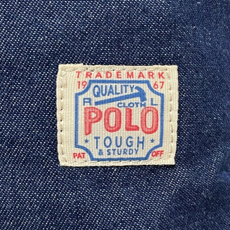 POLO RALPHLAUREN　"CAULFIELD DENIM" POUCH SET