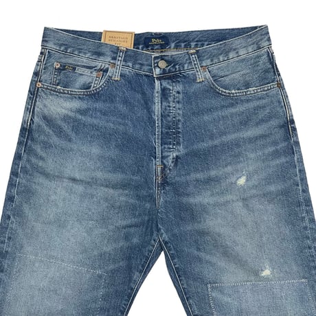 POLO RALPHLAUREN　"RECYCLED COTTON" DENIM PANTS