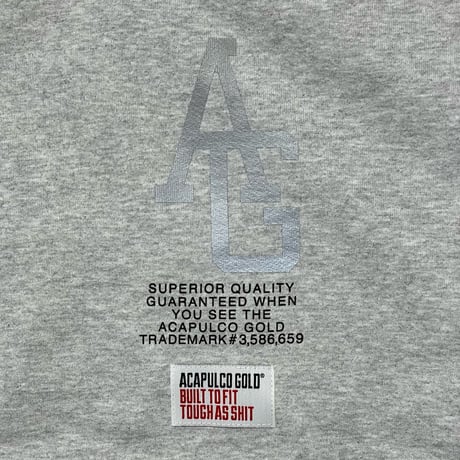 ACAPULCO GOLD　"REFLECTIVE AG SIGNATURE" SNAP HOODIE
