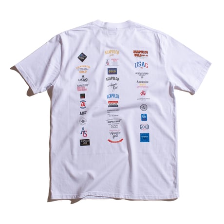ACAPULCO GOLD　"LOGO" POCKET S/S TEE