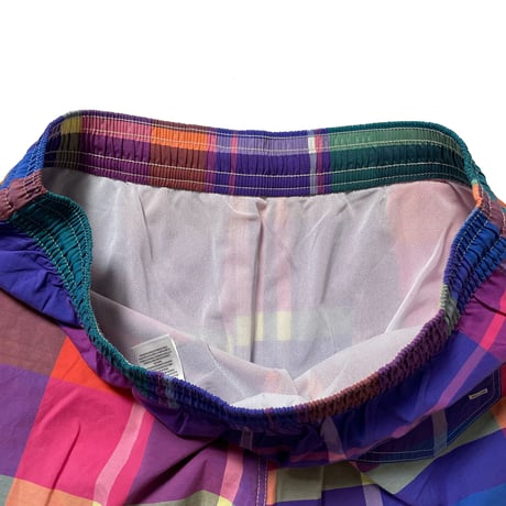 POLO RALPHLAUREN　"MADRAS CHECK" TRAVELER SWIM