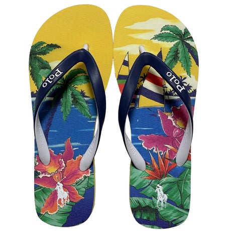 POLO RALPHLAUREN　"ALOHA" FLIP FLOPS