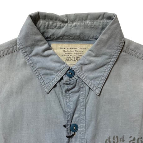 RRL RALPHLAUREN　"MILITARY STYLE" CHAMBRAY SHIRT