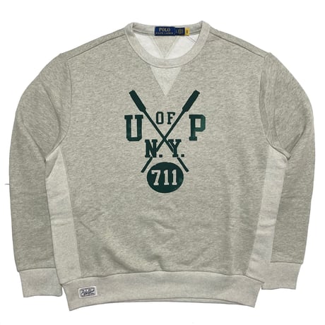 POLO RALPHLAUREN　"GRAPHIC" SLAB SWEAT
