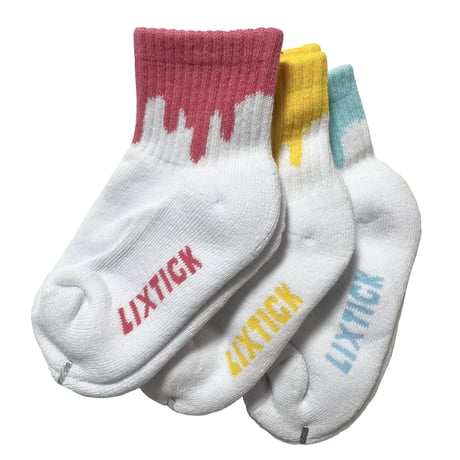 LIXTICK　DRIP SOCKS 3PACK(BABY)