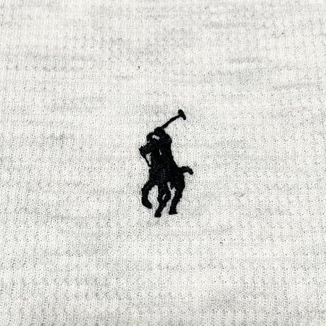 POLO RALPHLAUREN　THERMAL L/S Tee.NATURAL