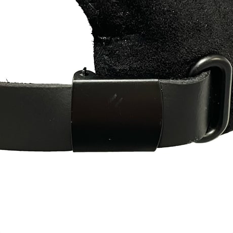 Emstate by Winner Caps　 "SUEDE" 6-PANNL CAP (BLACK)