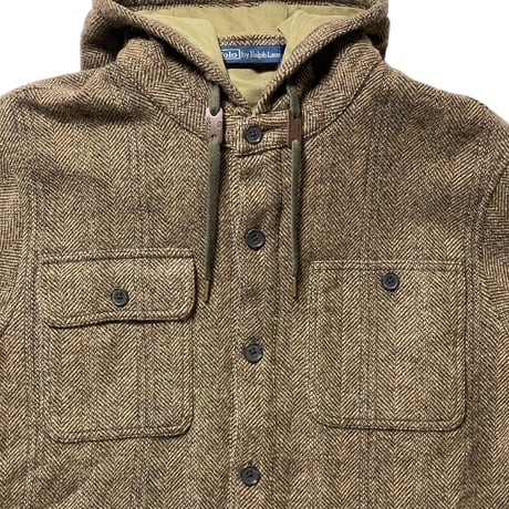 POLO RALPHLAUREN　"HERRINGBORN" MOUNTAIN HOODIE