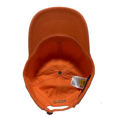 POLO RALPHLAUREN　"PINK PONY" 6PANEL CAP (ORANGE)