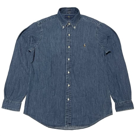 POLO RALPHLAUREN　CHAMBRAY SHIRT