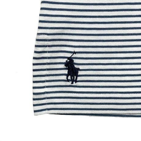 POLO RALPHLAUREN　"STRIPED" POLO SHIRT
