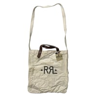 RRL RALPHLAUREN　"RRL LOGO" CAMVAS TOTEBAG