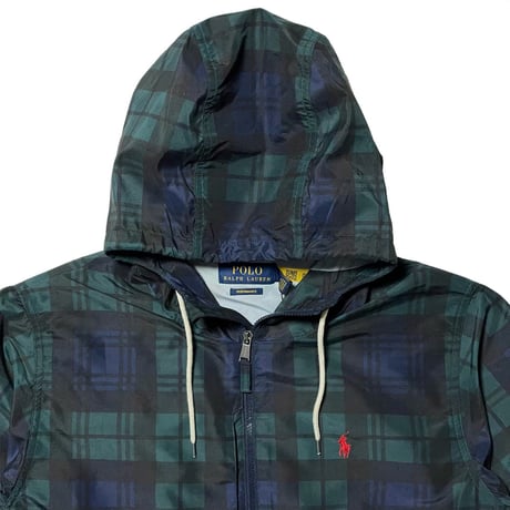 POLO RALPHLAUREN　"BLACK WATCH" HOODIE JACKET