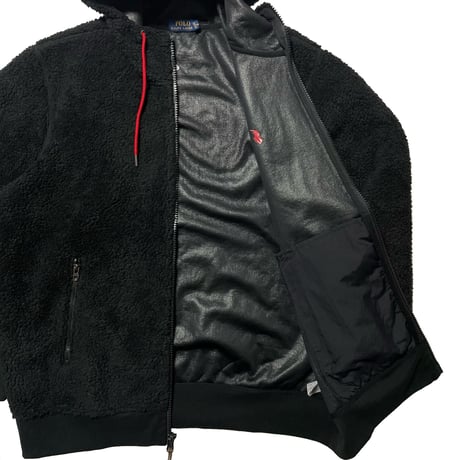 POLO RALPHLAUREN　FLEECE HOODIE JACKET