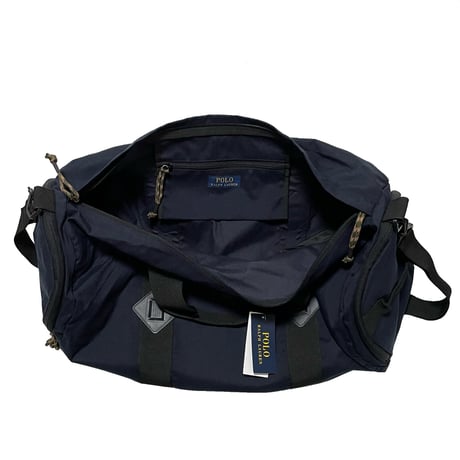 POLO RALPHLAUREN　CANVAS DUFFEL (NAVY)