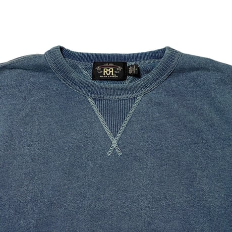 RRL RALPHLAUREN　"INDIGO FRENCH" TERRY SWEATSHIRT