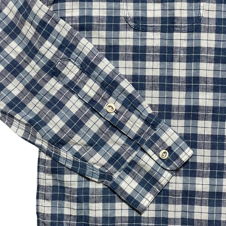 POLO RALPHLAUREN　"CHECKED" HEMP SHIRT