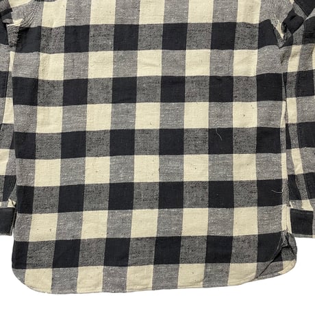 POLO RALPHLAUREN　HEAVY FLANNEL SHIRT (WHITE)