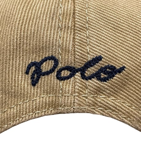 POLO RALPHLAUREN　"APPLIQUED TWILL" B-CAP