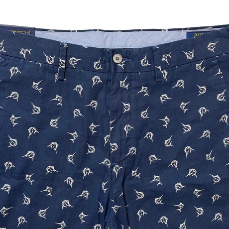 POLO RALPHLAUREN　"MARLIN PATTERN" SHORT PANTS