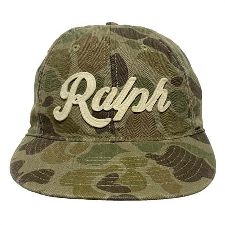 POLO RALPHLAUREN　"LOGO" CAMOUFLAGE CAP