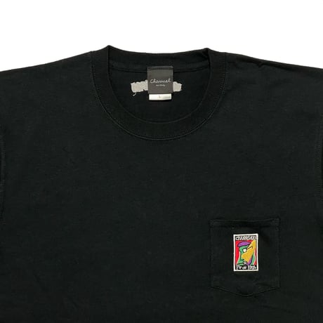 Channel Four Twenty　7.1oz HeavyWeight S/S POCKET Tee (BLACK)